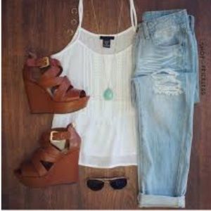 Leather Wedges
